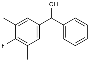 (4-fluoro-3,5-dimethylphenyl)(phenyl)methanol Structure