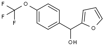 furan-2-yl(4-(trifluoromethoxy)phenyl)methanol Structure