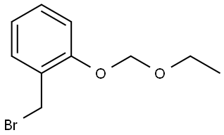 1-(bromomethyl)-2-(ethoxymethoxy)benzene Structure