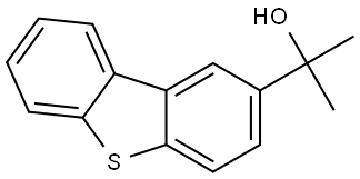 2-(dibenzo[b,d]thiophen-2-yl)propan-2-ol Structure