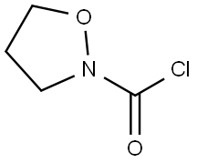 2-Isoxazolidinecarbonyl chloride Structure