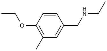 4-Ethoxy-N-ethyl-3-methylbenzenemethanamine Structure