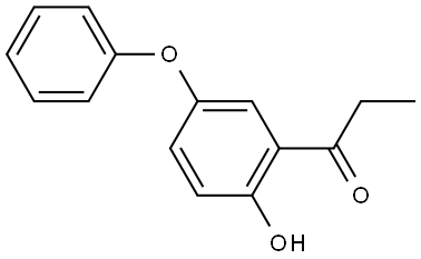 1-(2-Hydroxy-5-phenoxyphenyl)-1-propanone Structure