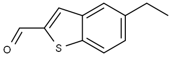 5-ethylbenzo[b]thiophene-2-carbaldehyde Structure