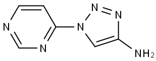 1-(pyrimidin-4-yl)-1H-1,2,3-triazol-4-amine Structure