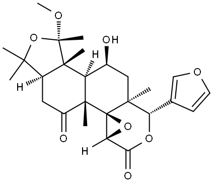 1-O-Methylclausenolide Structure