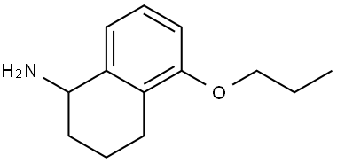 5-PROPOXY-1,2,3,4-TETRAHYDRONAPHTHALEN-1-AMINE 구조식 이미지