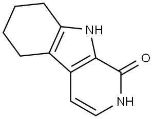 2,5,6,7,8,9-Hexahydro-1H-pyrido[3,4-b]indol-1-one Structure