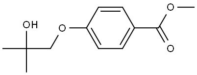 Methyl 4-(2-hydroxy-2-methylpropoxy)benzoate Structure