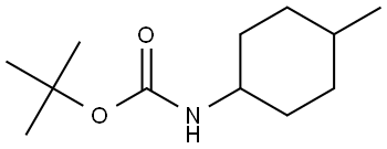 tert-butyl (4-methylcyclohexyl)carbamate Structure