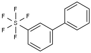 Sulfur, [1,1'-biphenyl]-3-ylpentafluoro-, (OC-6-21)- Structure