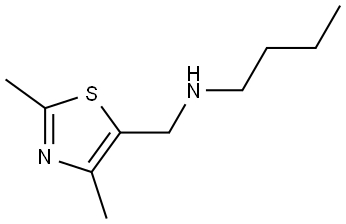 N-Butyl-2,4-dimethyl-5-thiazolemethanamine Structure