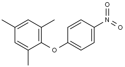 1,3,5-trimethyl-2-(4-nitrophenoxy)benzene Structure