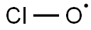 Chlorine oxide (clo) Structure