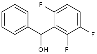 phenyl(2,3,6-trifluorophenyl)methanol Structure