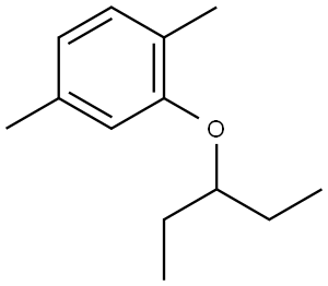 2-(1-Ethylpropoxy)-1,4-dimethylbenzene Structure