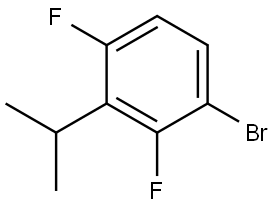 1-Bromo-2,4-difluoro-3-(1-methylethyl)benzene Structure