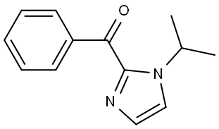 1-(1-Methylethyl)-1H-imidazol-2-yl]phenylmethanone Structure