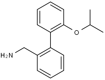 2'-(1-Methylethoxy)[1,1'-biphenyl]-2-methanamine Structure