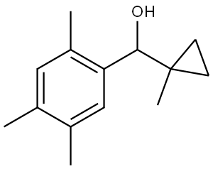 2,4,5-Trimethyl-α-(1-methylcyclopropyl)benzenemethanol Structure