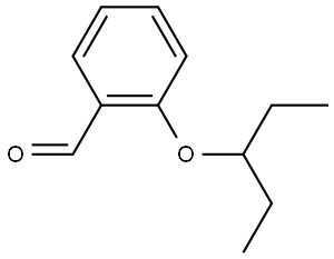 2-(1-Ethylpropoxy)benzaldehyde Structure