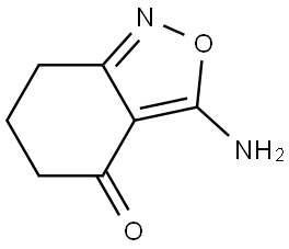 2,1-Benzisoxazol-4(5H)-one, 3-amino-6,7-dihydro- Structure