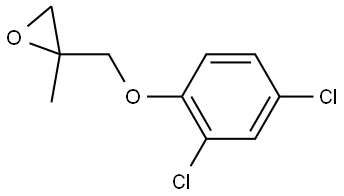 Oxirane, 2-[(2,4-dichlorophenoxy)methyl]-2-methyl- Structure