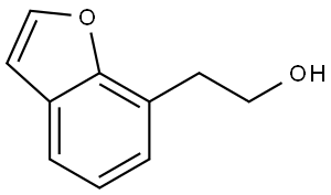 2-(1-benzofuran-7-yl)ethanol 구조식 이미지