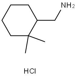 (2,2-dimethylcyclohexyl)methanamine hydrochloride Structure