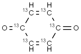 p-Benzoquinone-13C6 Structure