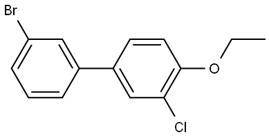 3'-Bromo-3-chloro-4-ethoxy-1,1'-biphenyl Structure