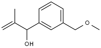 3-(Methoxymethyl)-α-(1-methylethenyl)benzenemethanol Structure