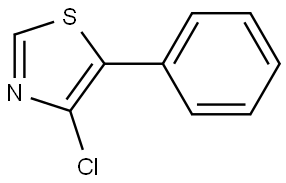 Thiazole, 4-chloro-5-phenyl- Structure