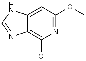 3H-Imidazo[4,5-c]pyridine, 4-chloro-6-methoxy- Structure