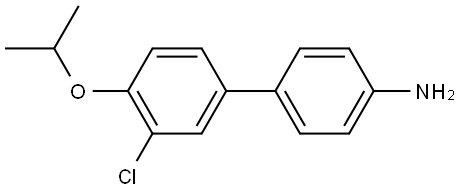 3'-Chloro-4'-(1-methylethoxy)[1,1'-biphenyl]-4-amine Structure