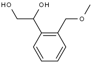 1-[2-(Methoxymethyl)phenyl]-1,2-ethanediol Structure