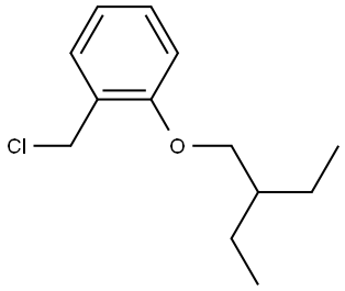 1-(chloromethyl)-2-(2-ethylbutoxy)benzene Structure