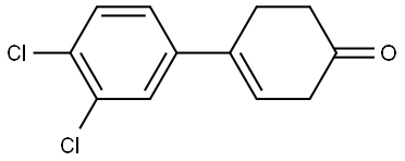 3',4'-dichloro-5,6-dihydro-[1,1'-biphenyl]-4(3H)-one Structure