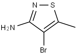 4-Bromo-5-methylisothiazol-3-amine Structure