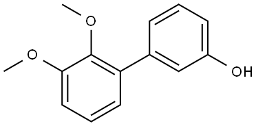 2',3'-Dimethoxy[1,1'-biphenyl]-3-ol Structure