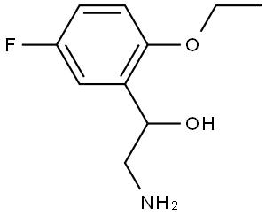 2-amino-1-(2-ethoxy-5-fluorophenyl)ethan-1-ol Structure