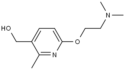 6-[2-(Dimethylamino)ethoxy]-2-methyl-3-pyridinemethanol Structure