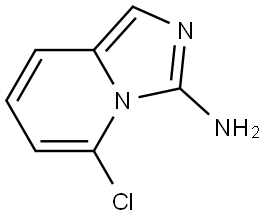 Imidazo[1,5-a]pyridin-3-amine, 5-chloro- Structure