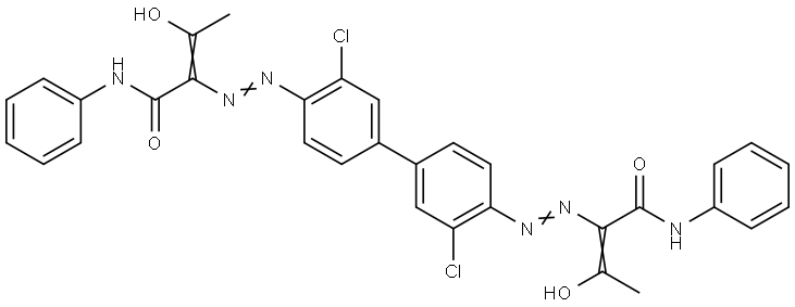 Pigment Yellow 12 Structure