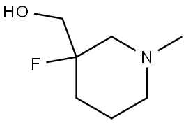 (3-fluoro-1-methylpiperidin-3-yl)methanol Structure