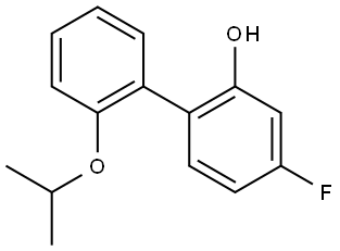 4-Fluoro-2'-(1-methylethoxy)[1,1'-biphenyl]-2-ol Structure