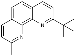 2-(tert-butyl)-9-methyl-1,10-phenanthroline Structure