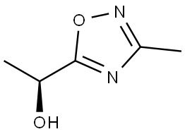 (S)-1-(3-methyl-1,2,4-oxadiazol-5-yl)ethan-1-ol Structure