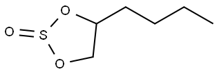 4-butylethylene sulfite Structure