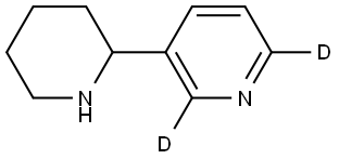 (±) Anabasine-d2 구조식 이미지